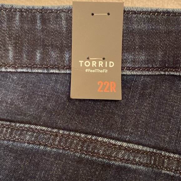 TORRID Jeans, Sky High Kick Boot,Super Soft, Size: 22R, High Rise, New Moon, NEW - Picture 9 of 11